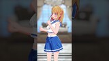 【VRoid】Bell Pepper Exercises by Ruby Hoshino(Marine look costume ver.)【Oshi no ko】【MMD】 #Shorts