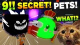🤯9 NEW SECRET PETS in Halloween Update Roblox Bubblegum Simulator