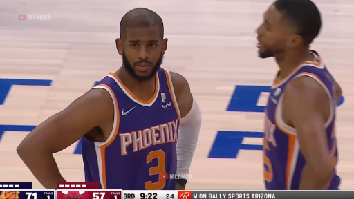 Chris Paul Gave Ayo Dosunmu His _Welcome To The NBA_ Moment -1080p6