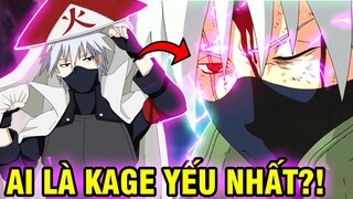 KAKASHI LÀ HOKAGE YẾU NHẤT?! | NHỮNG KAGE YẾU NHẤT LỊCH SỬ trong NARUTO