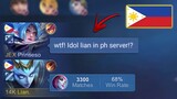 I tried Philippines server and this happened