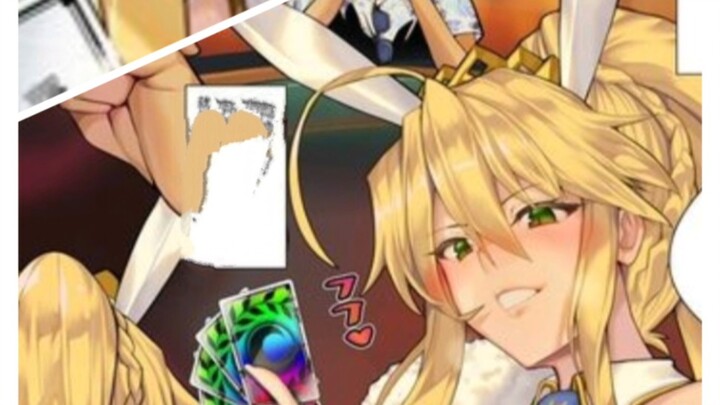 Guda: My turn! Draw a card! In the name of the Command Spell, White Rabbit's Sensitivity is 3000 poi