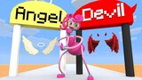 Monster School: Destiny run challenge - Mommy Long Legs became Devil | Minecraft Animation