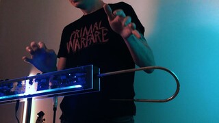 Theremin playing unusual music instrument Franz Schubert Ave Maria