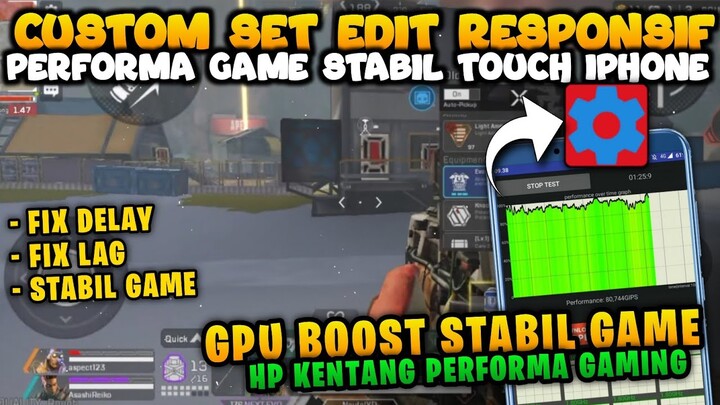Setedit Custom Extrime Gaming Performa Stabil Apex - No Lag & No frame, Drop Support All Device