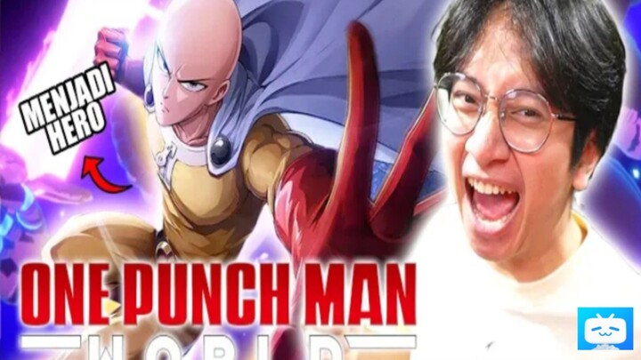SERU !!! Nyobain Jadi Hero Saitama GAME One Punc Man : World