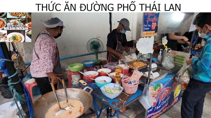 (P3) Thức Ăn Đường Phố Thái Lan #AmThucDuongPho