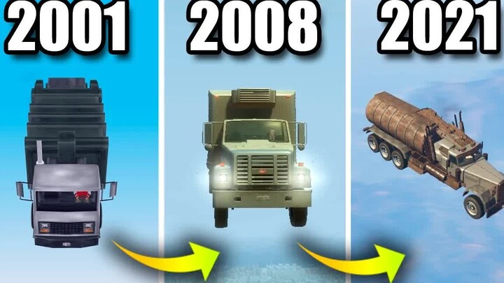 Evolusi seri GTA dari truk jatuh dari ketinggian