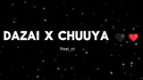 ~Dazai x Chuuya 🖤❤ ~|#Dazai #Chuuya #Shorts #Bongo Stary Dogs!#Dazai x Chuuya