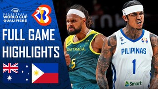 Gilas Pilipinas vs Australia Full Game Highlights | FIBA World Cup 2023 Asian Qualifiers NBA 2K23