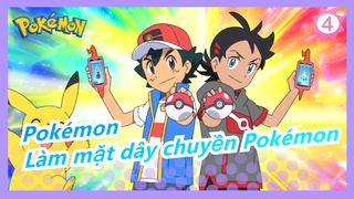 [Pokémon] Một người thợ kim hoàn làm mặt dây chuyền Pokémon viền kim cương bằng tay_4