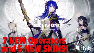 7 New Operators + Mostima/Nearl/Rope/Astesia/Nightmare Skins!!! [Twilight of Wolumonde] ARKNIGHTS