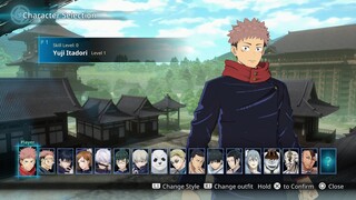 Jujutsu Kaisen Cursed Clash - All Characters Roster Select (HD) 鬼滅の刃：ヒノカミ血風譚