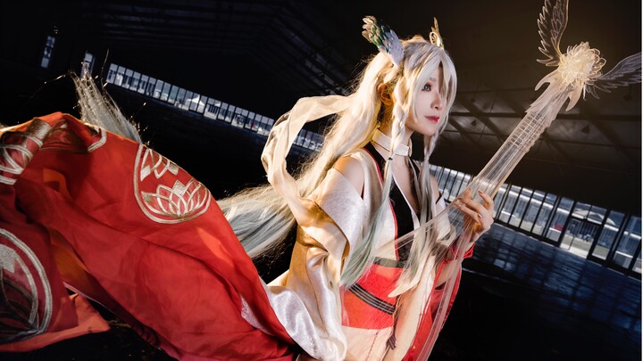 【Xiao Mu】The new wife is here! Kinnara cos sound blows the snow and jumps