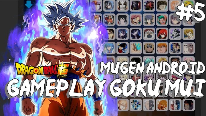 Gameplay Goku Mui Dragon Ball Super (Link game di Deskripsi)- MUGEN Android Indonesia