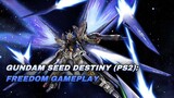 Gundam Seed Destiny Rengou vs Z.A.F.T (PS2) Strike Freedom gameplay #2