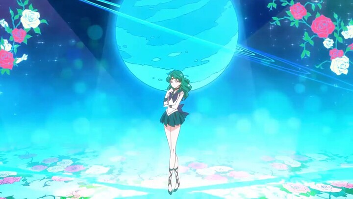 (ฝึกพากย์ไทย) Sailor Uranus and Sailor Neptune crystal transfromation