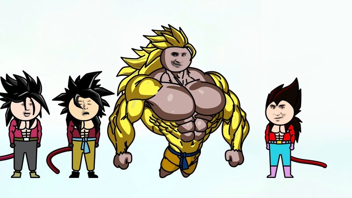 Super Saiyan Ajin vượt qua Super Saiyan Ajin 6