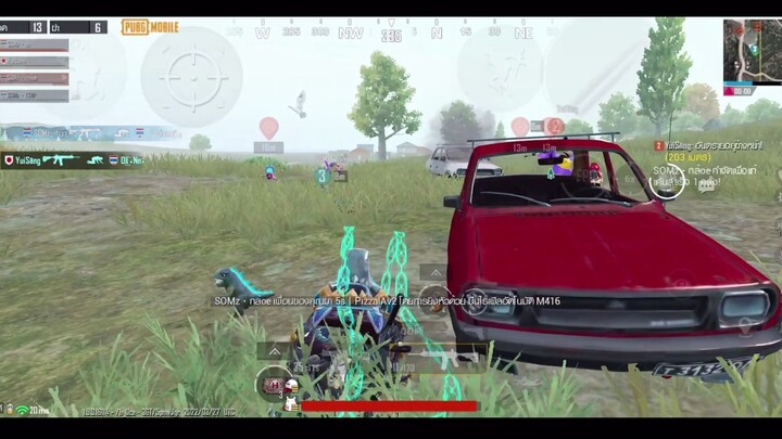 PUBG MOBILE : อยู่บนรถตั้ง 4 คนทำไมชอบโดนยิงอยู่คนเดียว ?