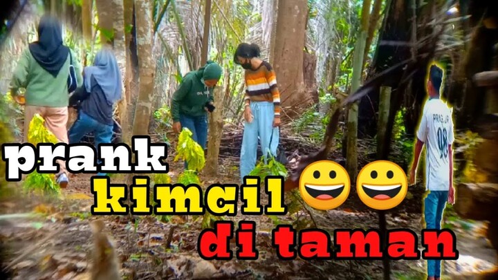 PRANK || Ngerjain kimcil Di taman !!Prank indonesia