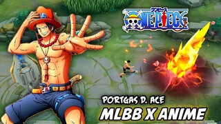 Valir As Ace Skin in Mobile Legends! ONE PEACE X MLBB COLLABORATION