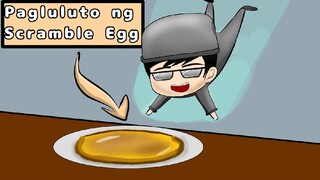 Pagluluto ng Scramble  Egg 🥚 | Pinoy Animation