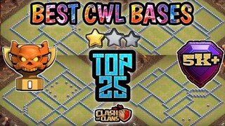 New Th12 War Base With Link | New Best Top 25 Th12 Cwl Bases | Clash of Clans