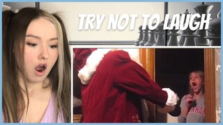 Try Not To Laugh CHALLENGE - Christmas Fails REACTION!!!