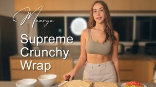 Supreme Crunchy Wrap Tutorial #Maarya #Cooking