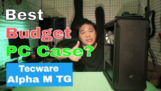 Best Budget High Airflow PC Case Tecware Alpha M TG 2019 under $40 Item LINK in the Description