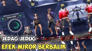 CARA EDIT JEDAG JEDUG FREE FIRE EFEK MIROR BERJALAN BERBALIK DI ALIGHT MOTION