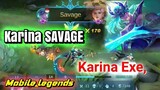 karina "savage" || Mobile legends bang bang,