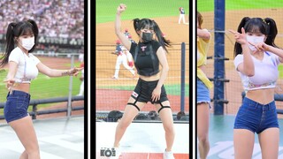 韩国美女啦啦队 Lee DaHye CheerLeader，三倍快乐舞动看着更爽更过瘾，我还加了点特效！