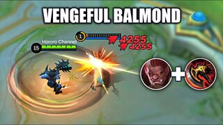 THE NEW VENGEFUL BATTLEAXE ON BALMOND | MOBILE LEGENDS