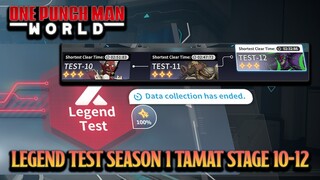 AKHIRNYA LEGEND TEST SEASON 1 TAMAT   | ONE PUNCH MAN WORLD