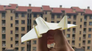 Wave-rider simulated jet, with unpredictable flight path!
