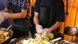 Antiran panjang rujak yg lagi rame di bundaran HI, Rujak Bang Shultan, Tanah Abang, Jakarta