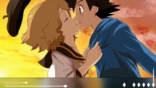 Use the picture of Zhiye and Semei to commemorate the good times of Pokémon.