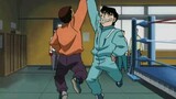 ippo arm wrestles with aoki kimura and takamura