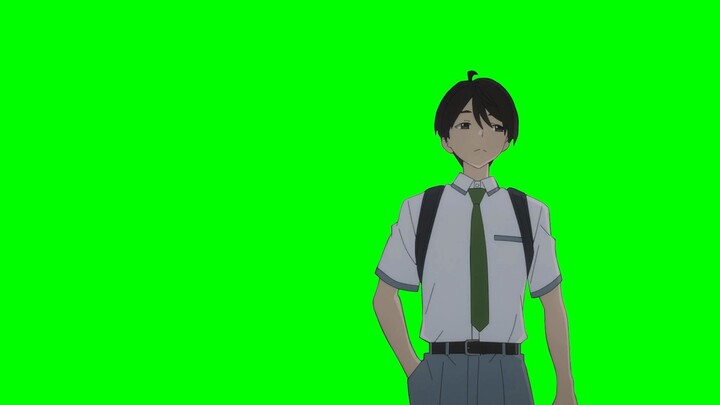 [GB material] Onmizu Kazuhiko goes to fight Sukuna (with transparent channel mov/green screen materi