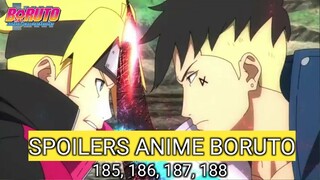 SPOILERS DAN TANGGAL RILIS ANIME BORUTO EPISODE 185, 186, 187, 188 INDONESIA