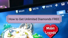 Frī phechr nı kem Mobile Legends | How to Get UNLIMITED Diamonds FREE.