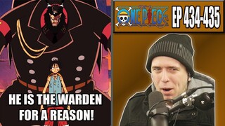 LUFFY VS MAGELLAN - One Piece Episode 434 and 435 - Rich Reaction