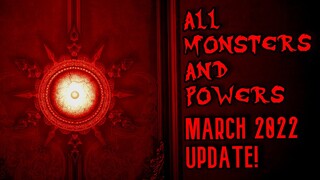 All Monsters & Powers | Dark Deception (March 2022 Update!)