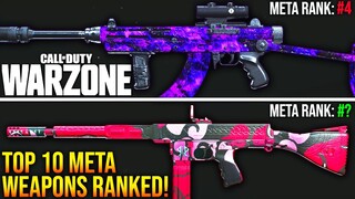 WARZONE: New TOP 10 BEST META LOADOUTS Ranked! (WARZONE Best Weapons)