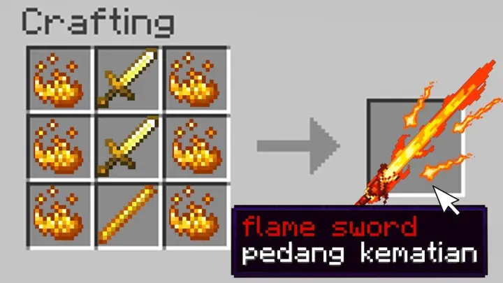 Minecraft Tapi Aku Pakai Pedang Dari Dewa Api!! EZðŸ˜�ðŸ˜�