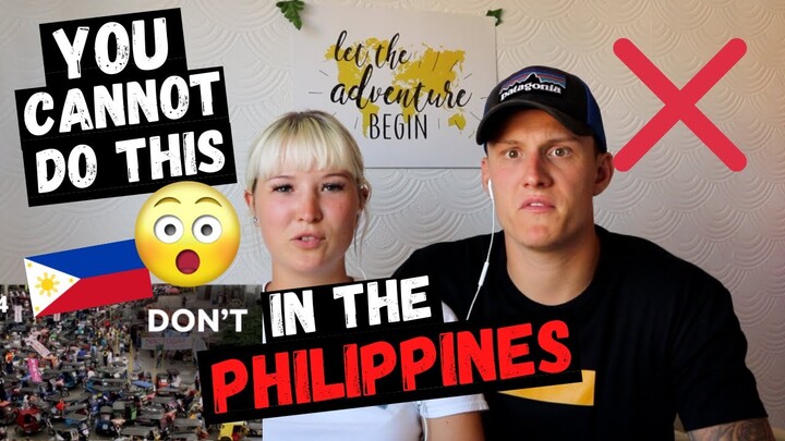 6 Things NOT To Do In The PHILIPPINES! You Could End Up DYING! | (REACTION)