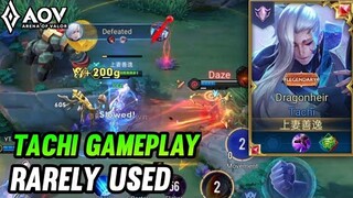 AoV : TACHI GAMEPLAY | RARELY USED - ARENA OF VALOR | LIÊNQUÂNMOBILE | ROV | COT