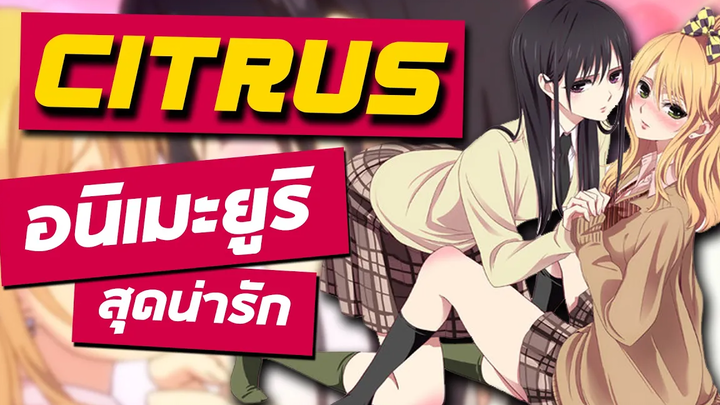 ความรักบังเกิดเมื่อต้องมาเป็นพี่น้องกัน! Citrus อนิเมะยูริที่ห้ามพลาด!!