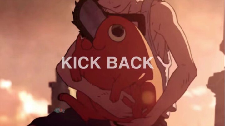【udang! Sampul OP animasi KICK BACK/TV "Manusia Chainsaw"